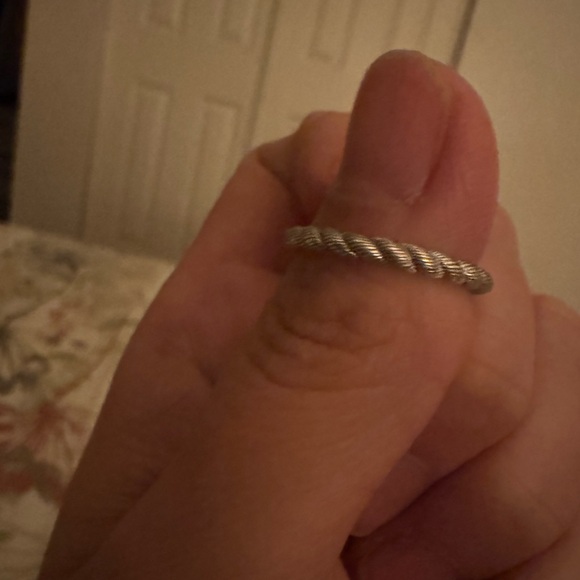 Judith Ripka Sterling Silver Rope Band - Picture 6 of 7